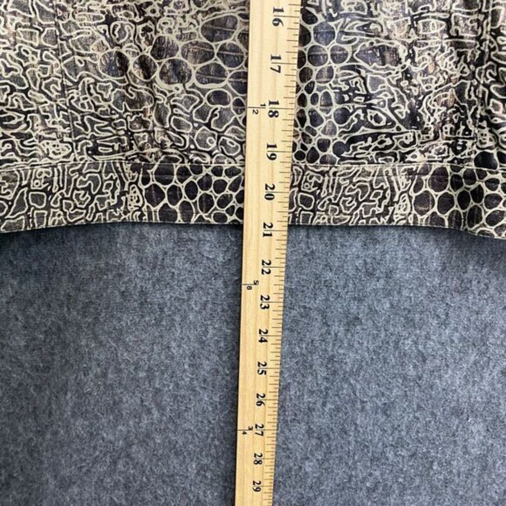 Ruby Rd. Women's 14 Animal Print Button-Up Jacket Blazer Textured‎ Pattern - Picture 5 of 8